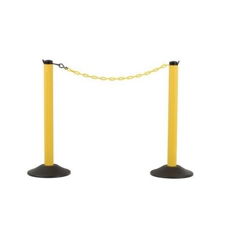 ACCUFORM CHAIN STORAGE STANCHION POSTS  FILLED PRC444YLYL PRC444YLYL